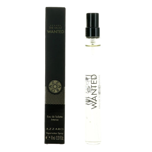 Azzaro The Most Wanted by Azzaro, .33 oz EDT Intense Spray for Men