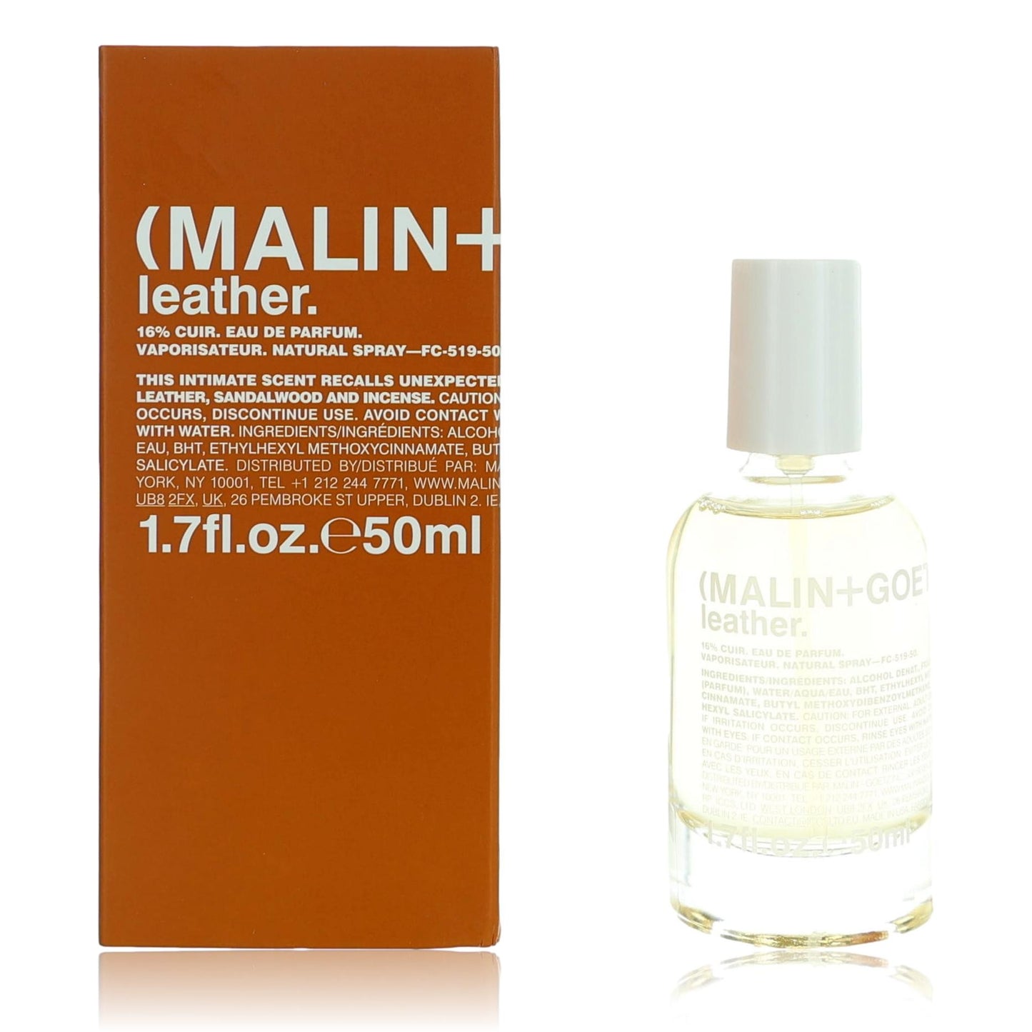 Malin & Goetz Leather by Malin & Goetz, 1.7 oz EDP Spray for Unisex