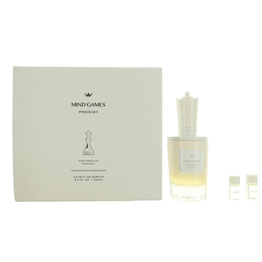 Rose Absolute Patchouli by Mind Games, 3.4oz Extrait de Parfum Spray for Unisex