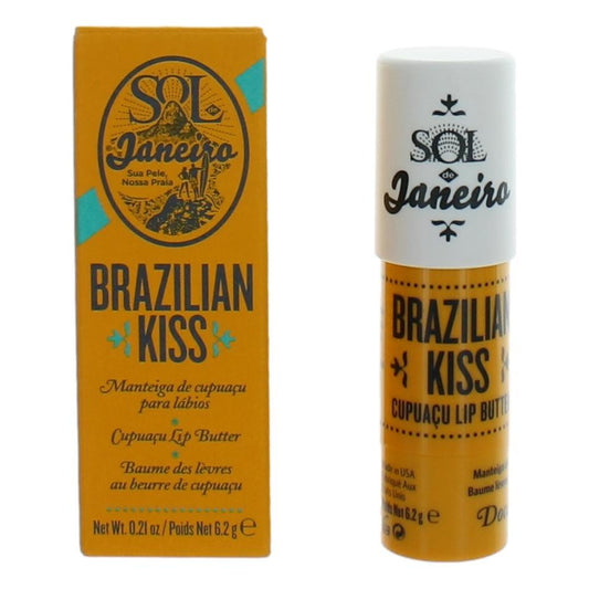 Brazilian Kiss by Sol De Janeiro, 0.21 oz Lip Butter