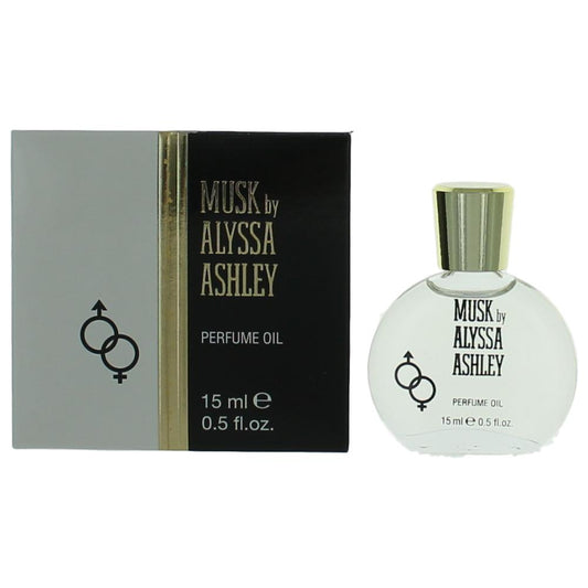 Musk by Alyssa Ashley, 0.5 oz Perfume Oil for Women
