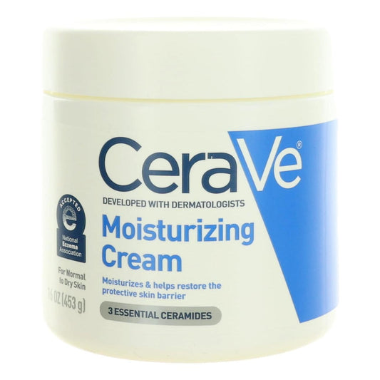 CeraVe Moisturizing Cream, 16oz Face & Body Moisturizer for Normal to Dry Skin