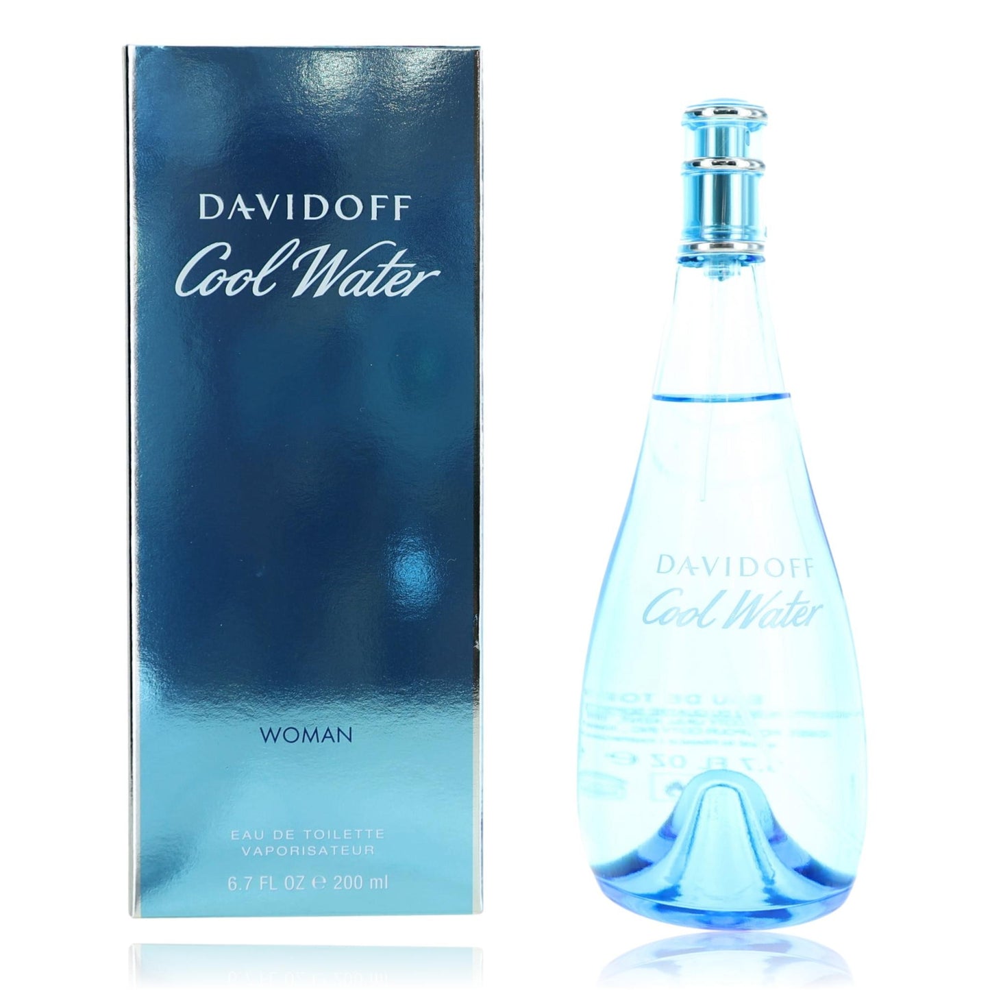 Cool Water by Davidoff, 6.7 oz EDT Spray for Women