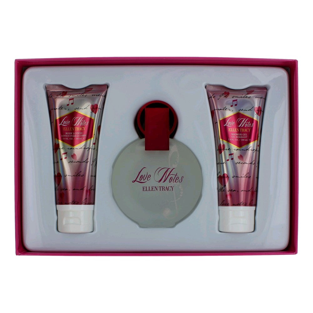 Love Notes by Ellen Tracy, 3 Piece Gift Set for Women