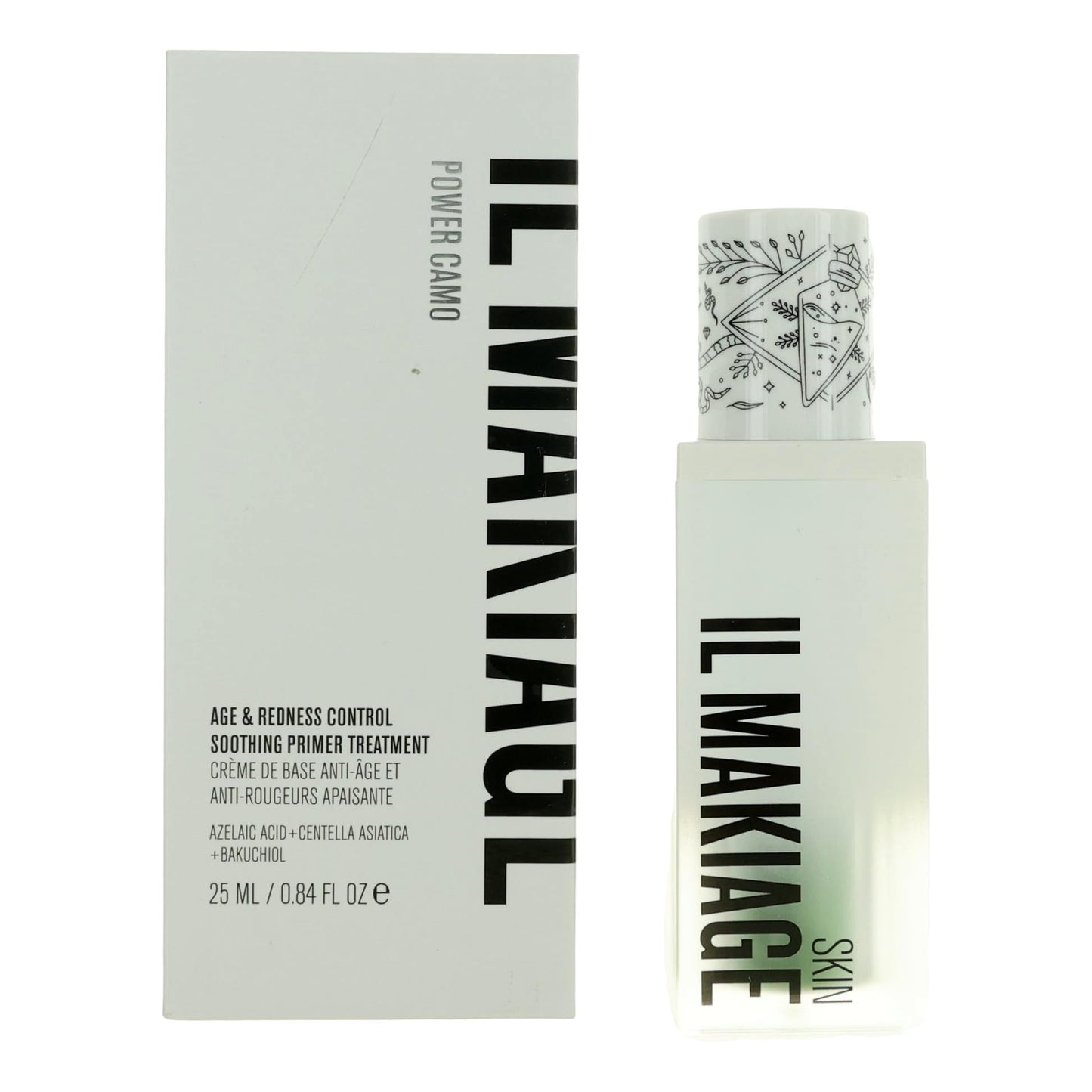 Il Makiage Primer Camo, 0.84oz Age & Redness Control Soothing Primer Treatment