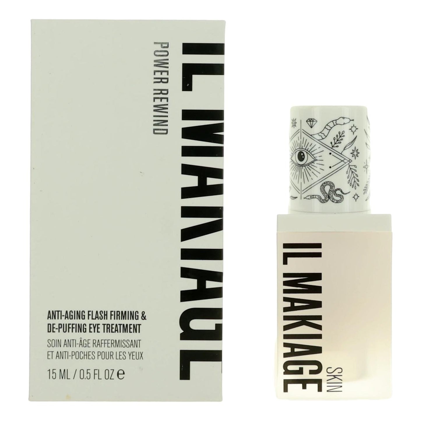 Il Makiage Power Rewind, 0.5 Anti-Aging Flash Firming & De-Puffing Eye Treatment