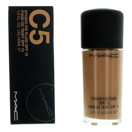 MAC Studio Fix Fluid by MAC, 1 oz Foundation SPF15- C5