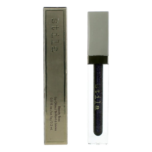 Stila Beauty Boss by Stila Beauty, .11 oz Lip Gloss- In the Black