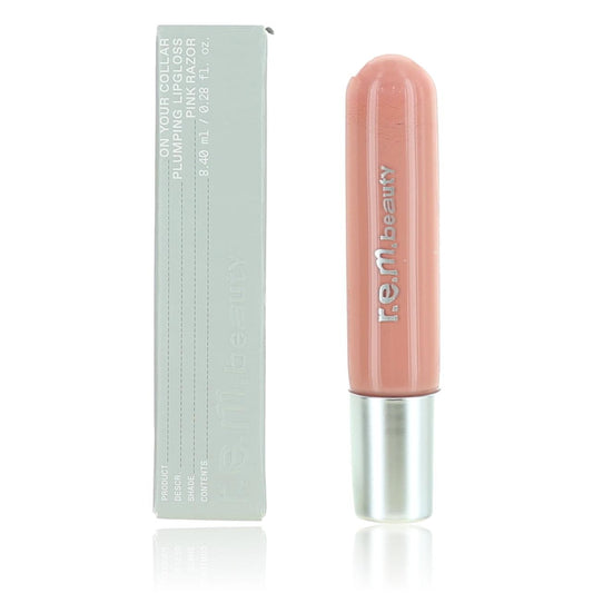 r.e.m. beauty On Your Collar by r.e.m. beauty, .28 oz Plumping Lipgloss- Pink Razor